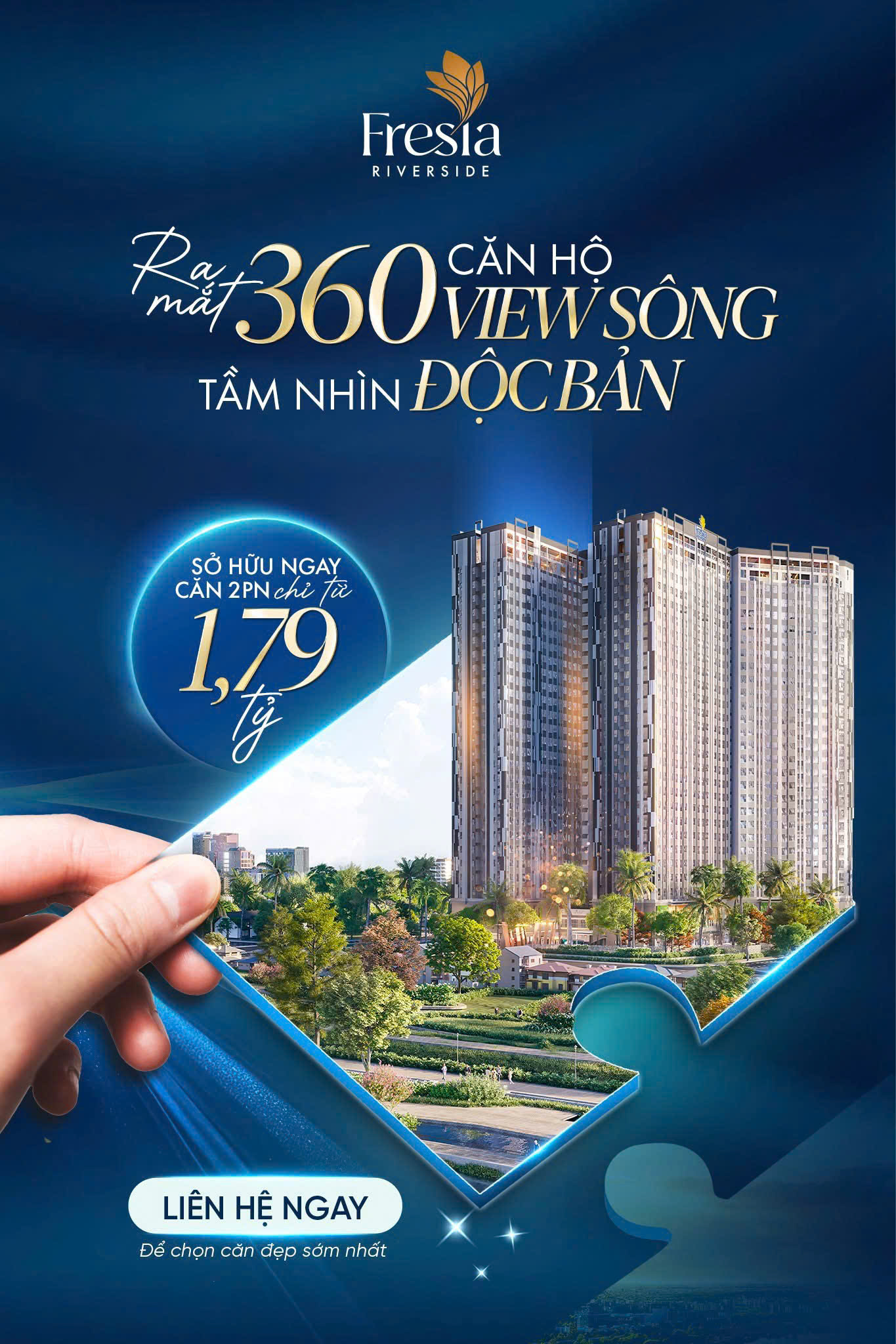 Giá bán Fresisia riverside